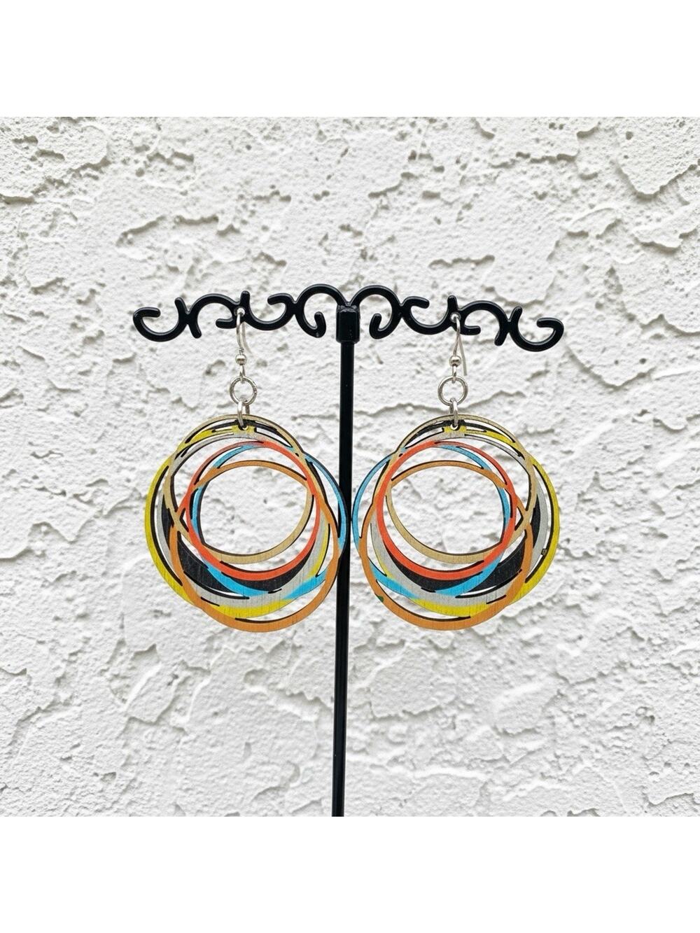 3D Printed Statement Earrings – Bold, Lightweight & Colorful Jewelry